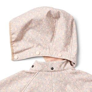 Комбинезон софтшелл Wheat "Limme Rose Shadow Flowers", розовая вуаль